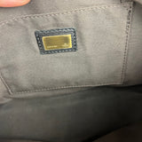 Fendi B Biz Black Leather Shoulder Bag