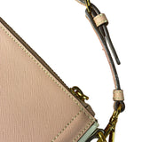 Prada Bicolor Saffiano Leather Mini Pochette