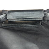 Prada Black Nylon Boston Travel Bag