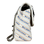 Balenciaga Calfskin Leather Souvenir Charm Bag w/ Dust Bag