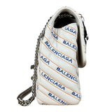 Balenciaga Calfskin Leather Souvenir Charm Bag w/ Dust Bag