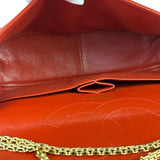 Chanel Red Quilted Leather 2.55 Reissue Double Flap Bag 2010