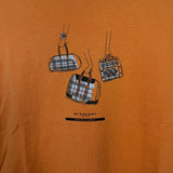 Burberry Blue Label Graphic Short Sleeve Top