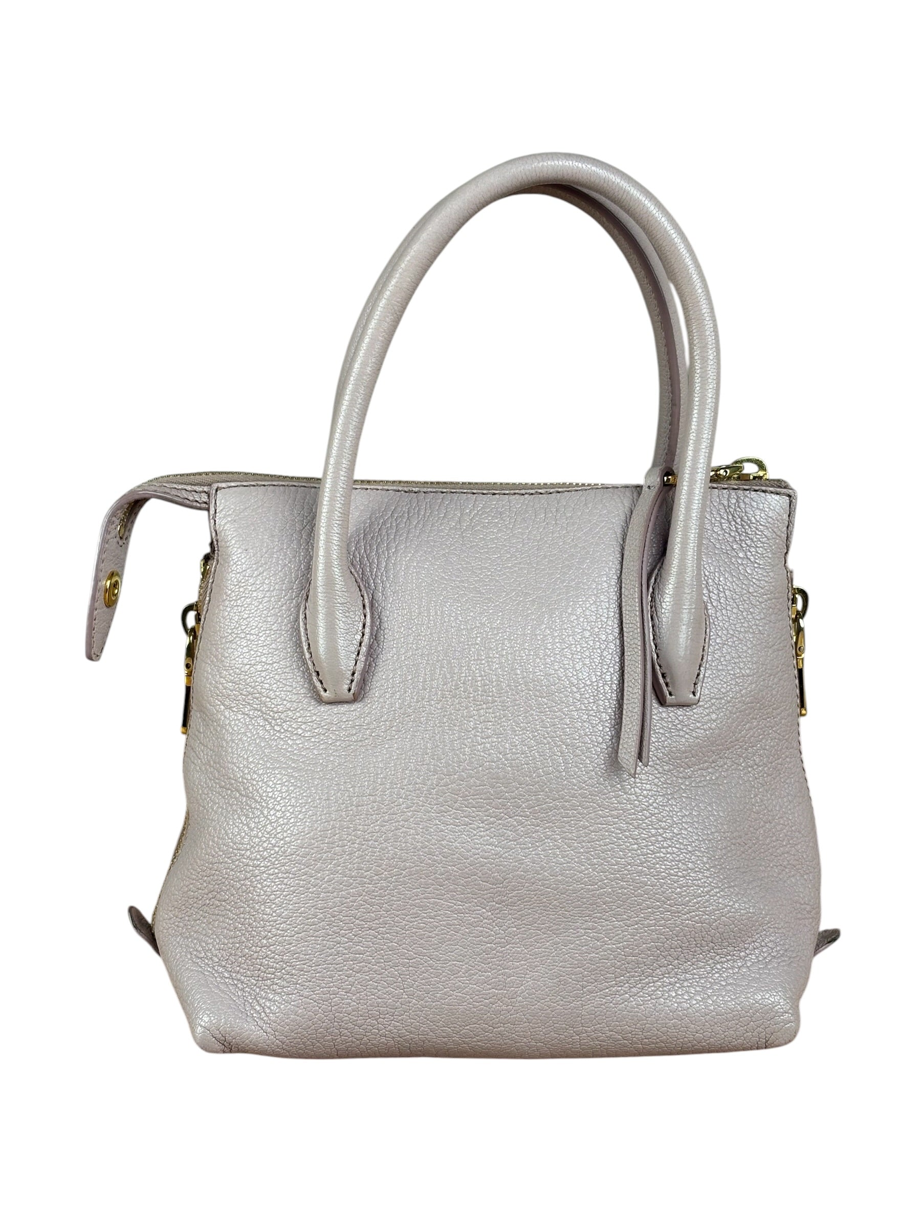 Miu Miu Blush Pink Leather Two-Way Bag