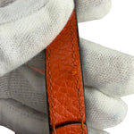Gucci Orange Leather Small Dollar Interlocking G Shoulder Bag