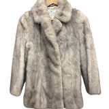 Vintage Rotiny Light Grey Mink Fur Coat
