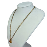 Chanel Vintage Interlocking Cc logo Pendant Necklace