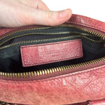 Balenciaga Mini Classic Leather City Bag Red