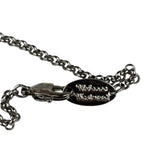 Vivienne Westwood Silver Toned Bas Relief Pendant Necklace