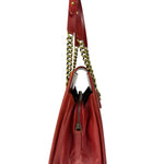 Chanel Red Leather Large Jetsetter Boy 2Way Handbag 2011
