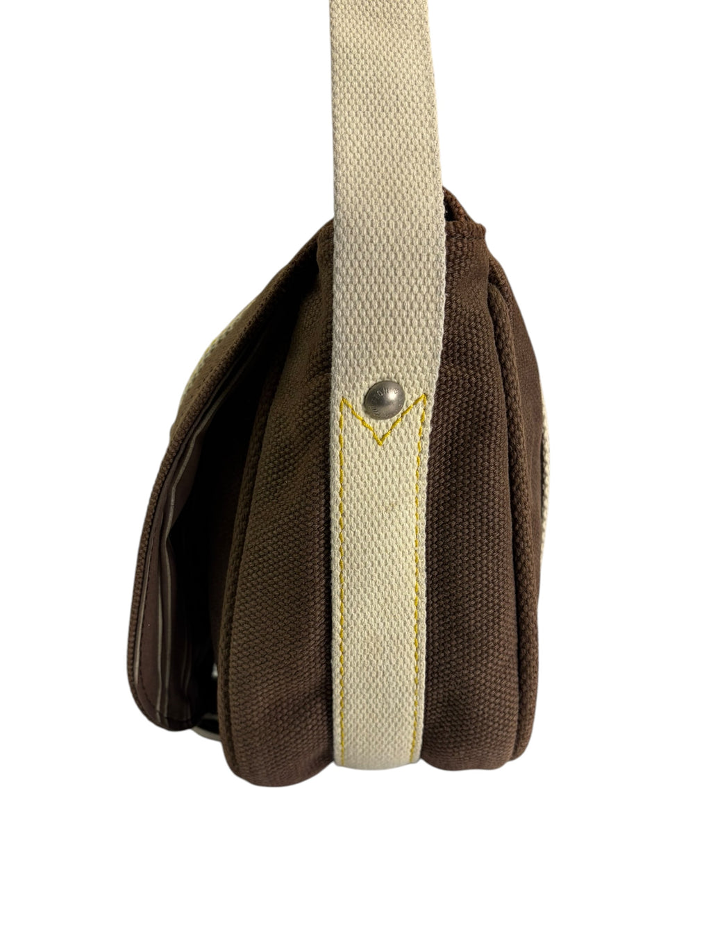 Louis Vuitton Brown Antigua Besace Flap Bag PM