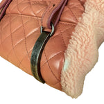 Chanel Paris-Salzburg Pink Shearling Mountain Backpack 2015