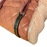 Chanel Paris-Salzburg Pink Shearling Mountain Backpack 2015