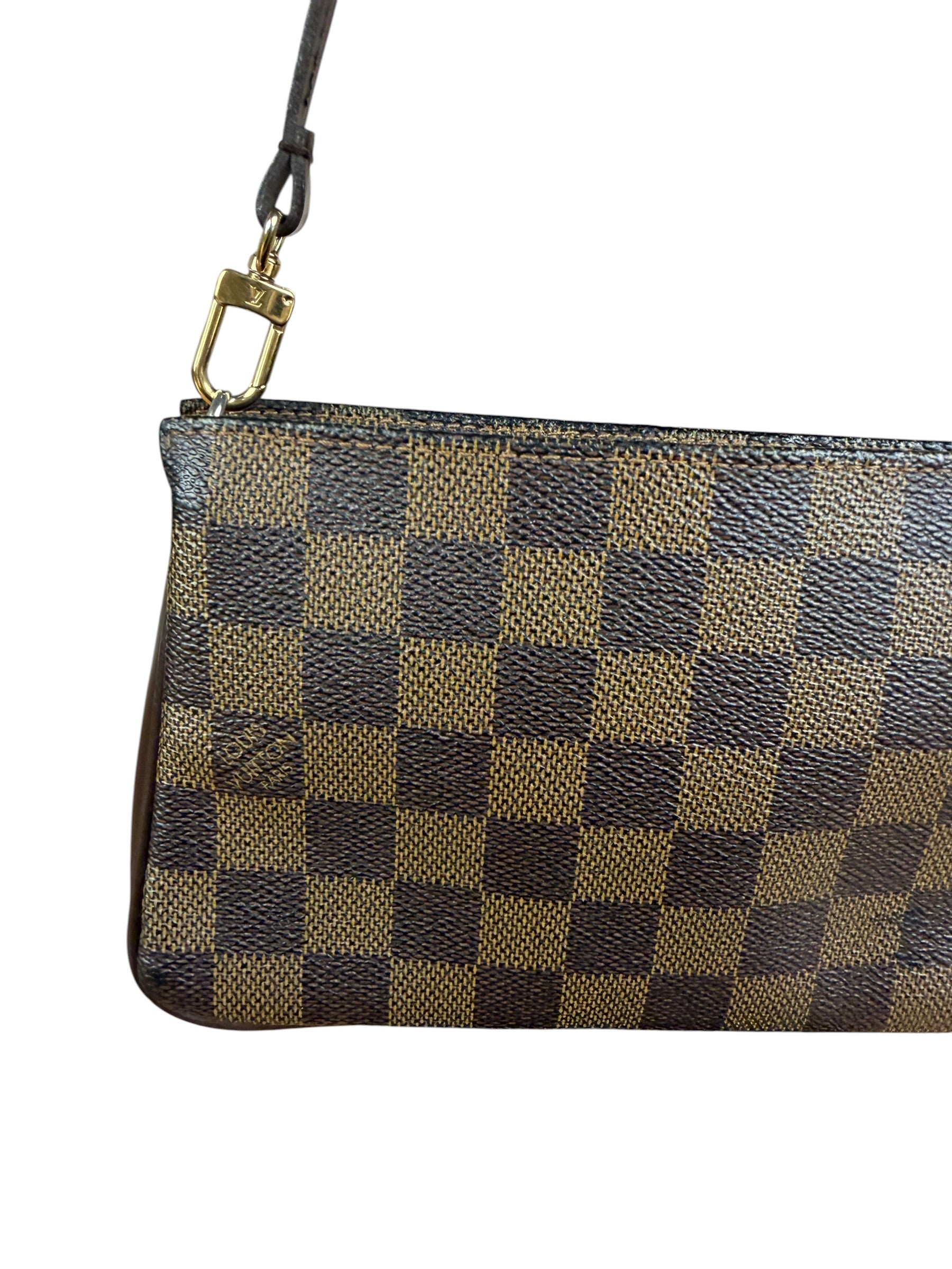 Louis Vuitton Damier Ebene Neverfull Pochette
