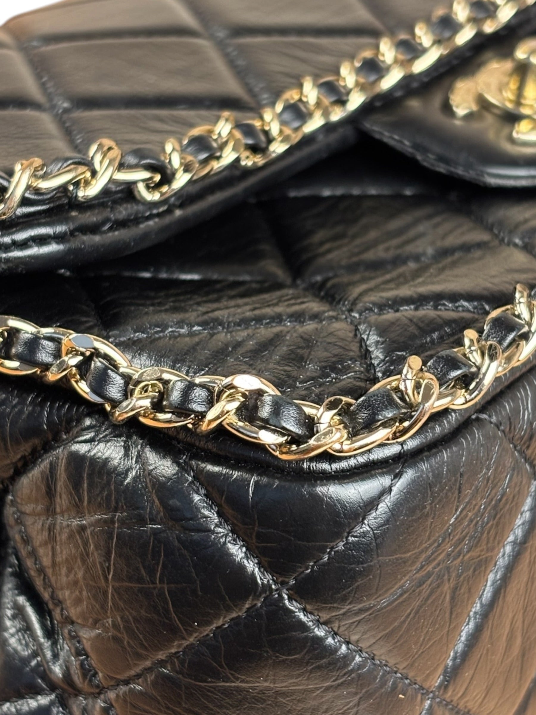 Chanel Black Quilted Leather Flap Bag 2019