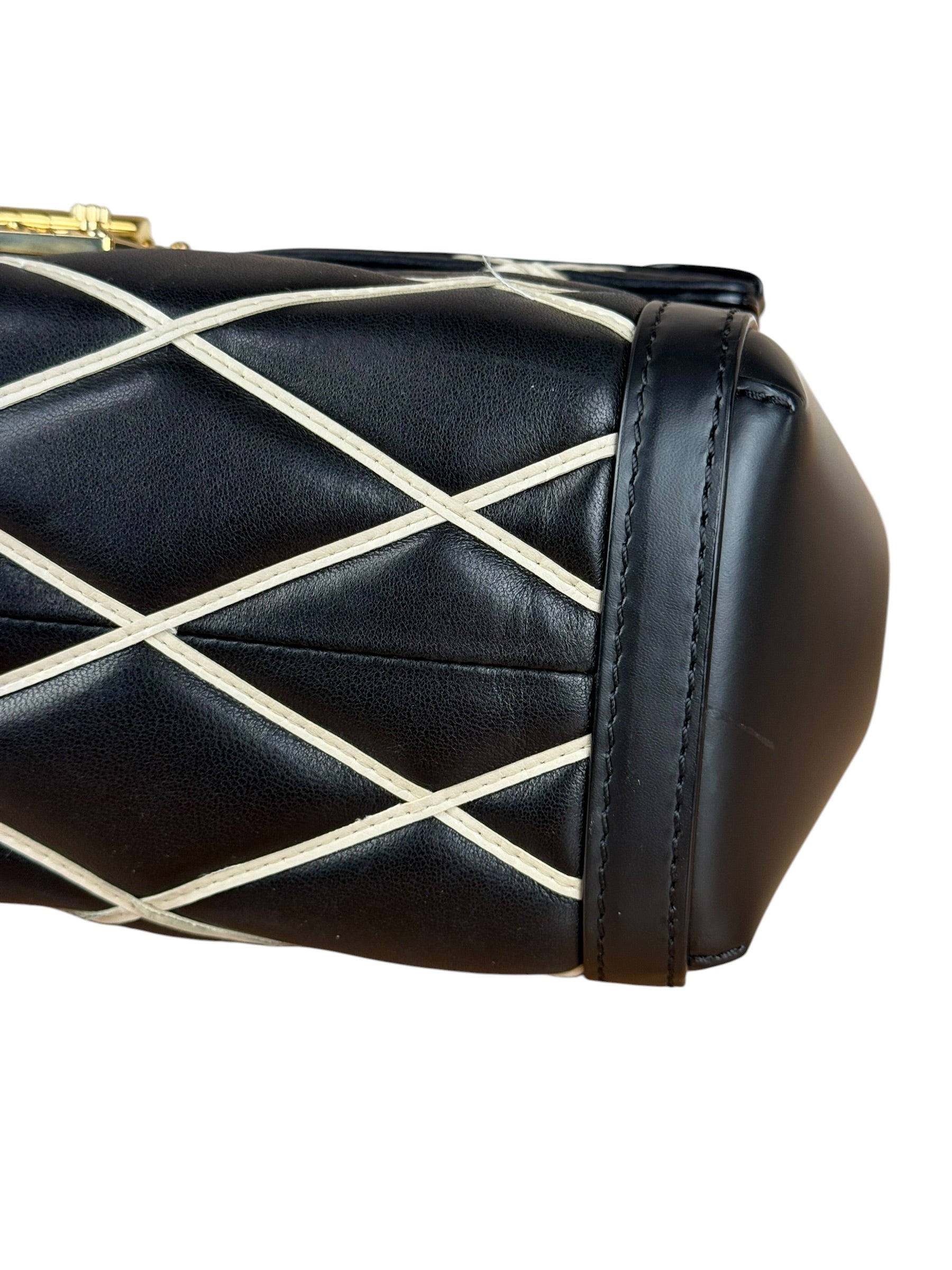Louis Vuitton Black Malletage Quilted Shoulder Bag