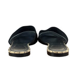 Givenchy Bedford Python-Embossed Leather Flat Mules