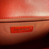 Chanel 2015 Red Medium Boy Bag
