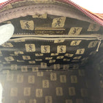 Yves Saint Laurent Vintage Croc-Embossed Leather Handbag