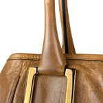 Chloé Brown Leather Ethel Tote Bag