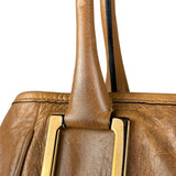 Chloé Brown Leather Ethel Tote Bag