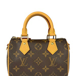 Louis Vuitton Monogram Nano Speedy Two-Way Bag