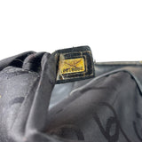 Chanel Black Leather Wild Stitch Surpique Tote 2005