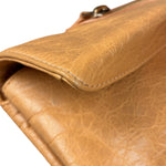 Balenciaga Peach Leather Le City Clutch
