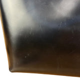 Saint Laurent Black Leather Shopping Tote Bag