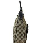 Gucci Vintage Brown Canvas GG Shoulder Bag