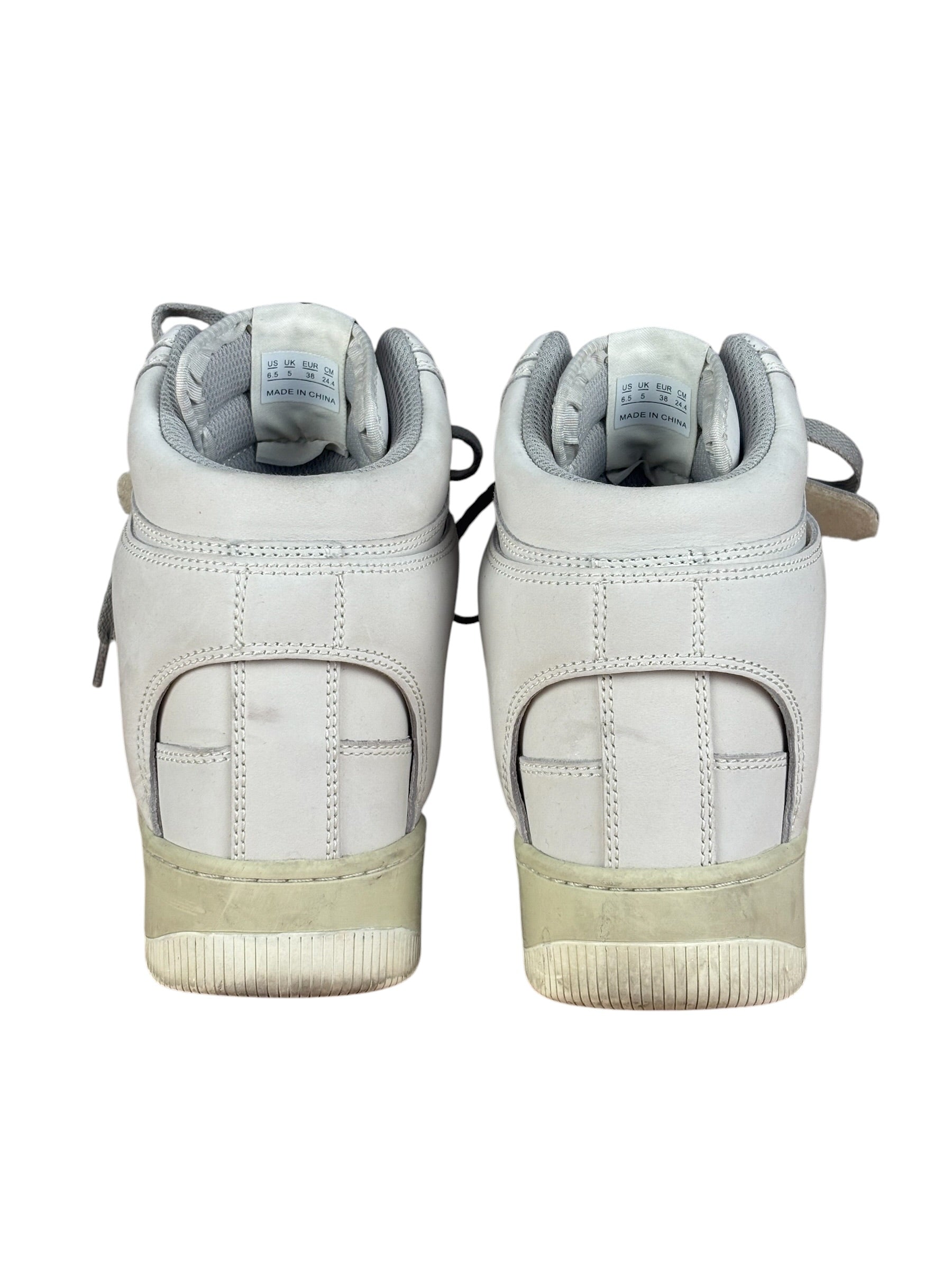 Isabel Marant Brooklee leather High-Top Sneakers