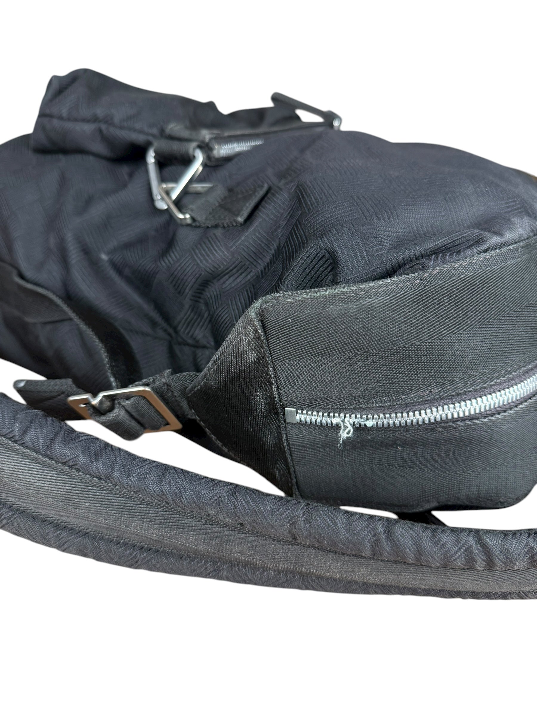 Bottega Veneta Intreccio Canvas Backpack