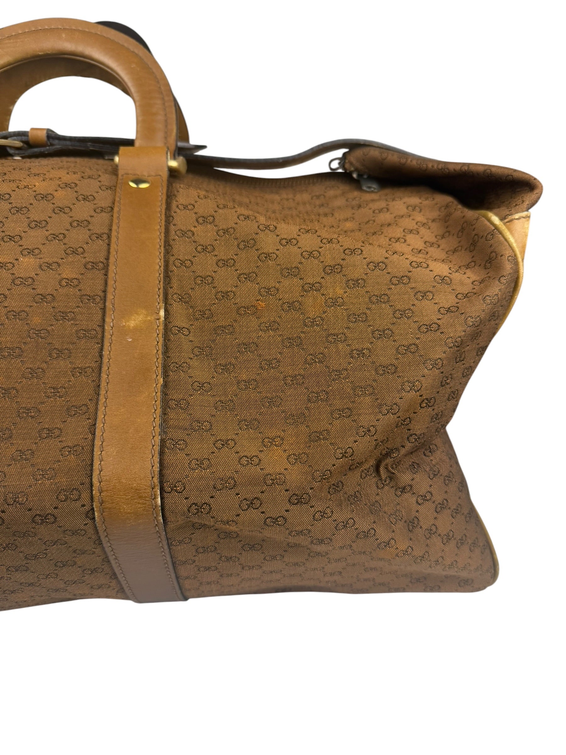 Gucci Vintage Micro GG Travel Bag