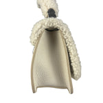 Brunello Cucinelli White Shearling Bag