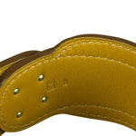 Hermes Blue/Brown Leather Turnlock Bracelet
