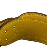 Hermes Blue/Brown Leather Turnlock Bracelet