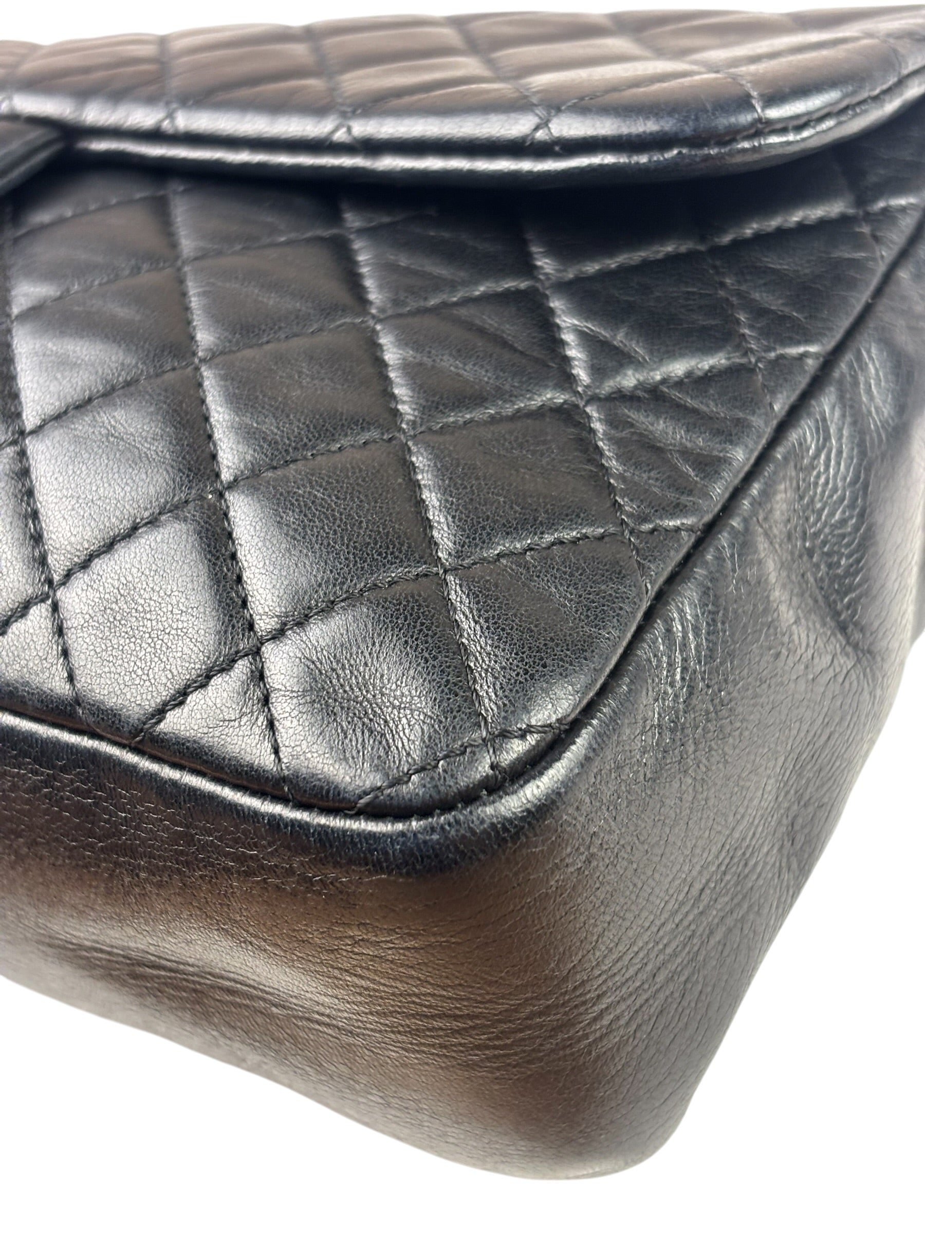 Chanel Black Quilted Lambskin Westminster Flap Bag 2012