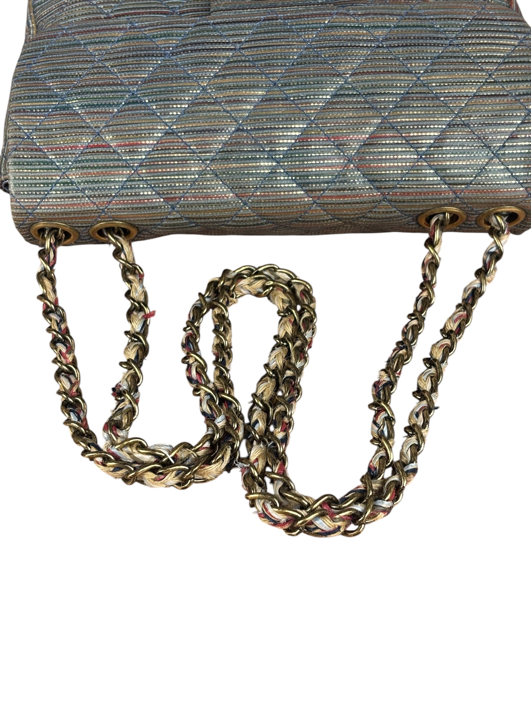 Chanel Paris-Seoul Metallic CC Flap Bag 2016