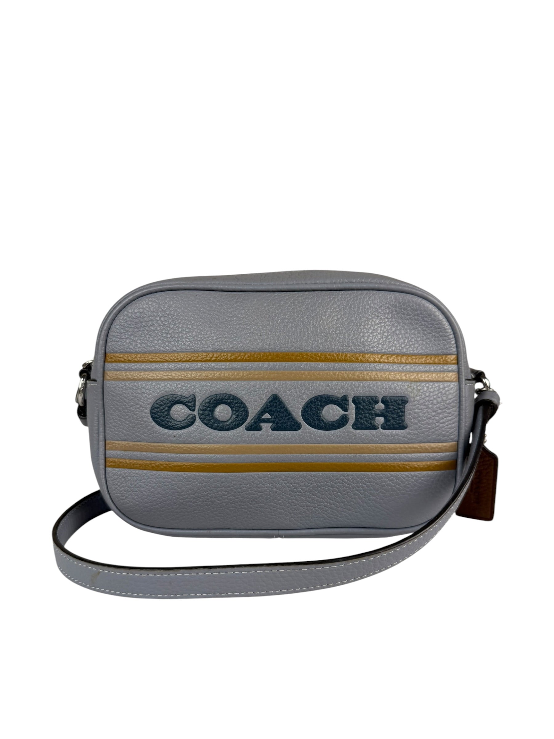 Coach Light Blue Leather Mini Jamie Camera Bag
