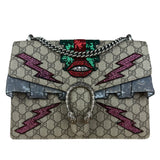Gucci GG Embellished Patchwork Dionysus Chain Bag