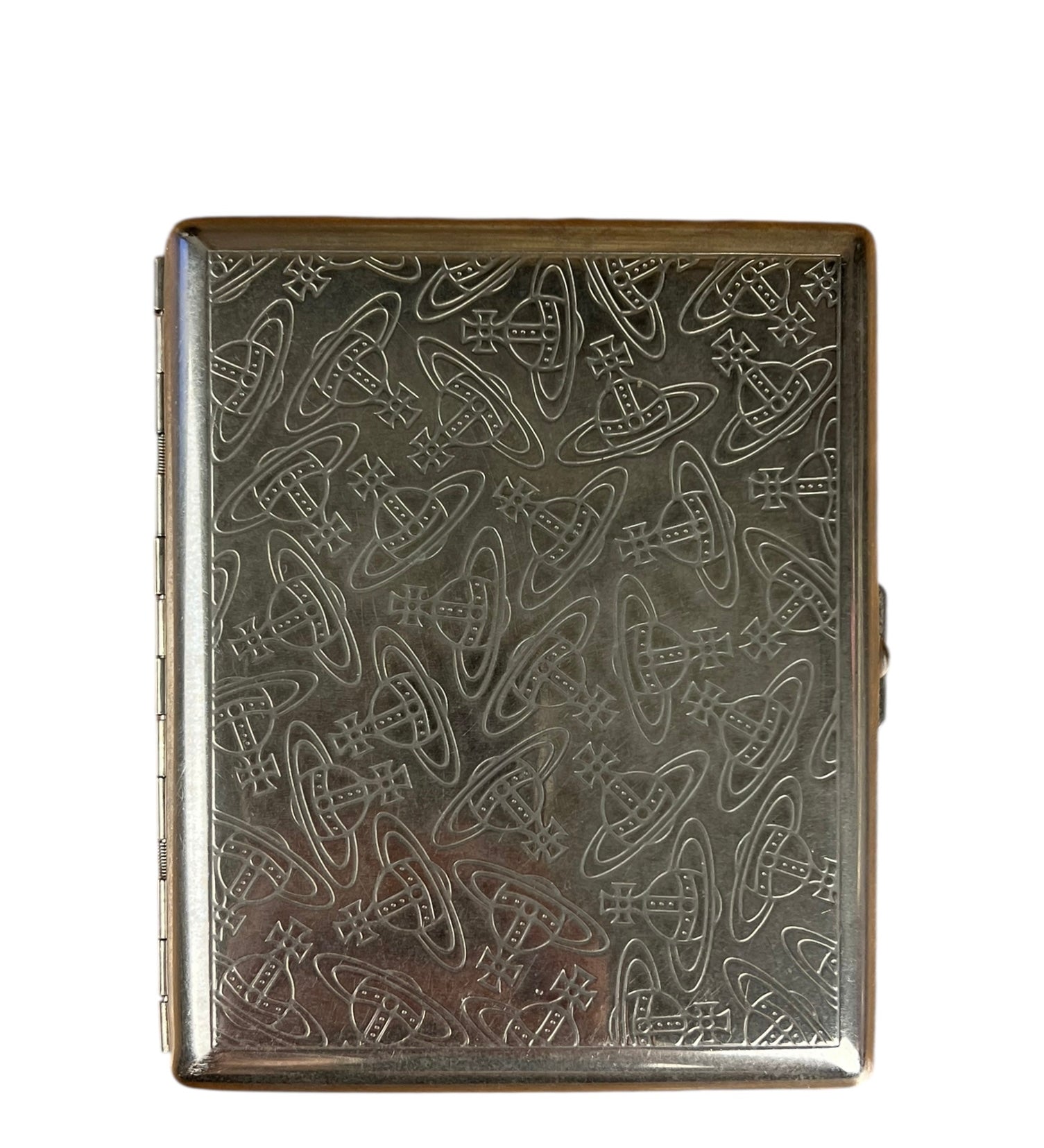 Vivienne Westwood Metal Slim Orb Silver Case