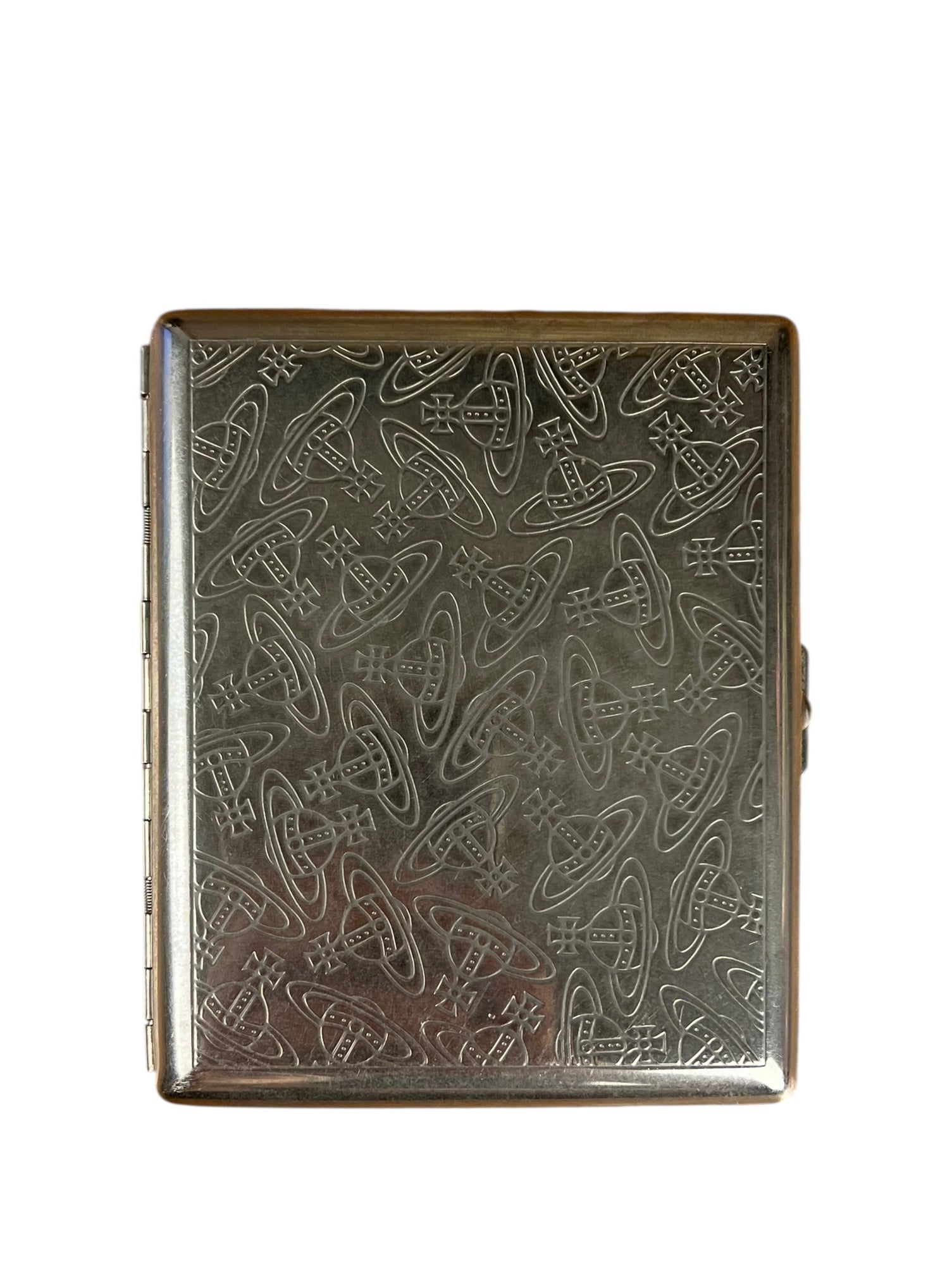 Vivienne Westwood Metal Slim Orb Silver Case