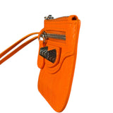 Balenciaga Le Cagole Zip Pouch Orange