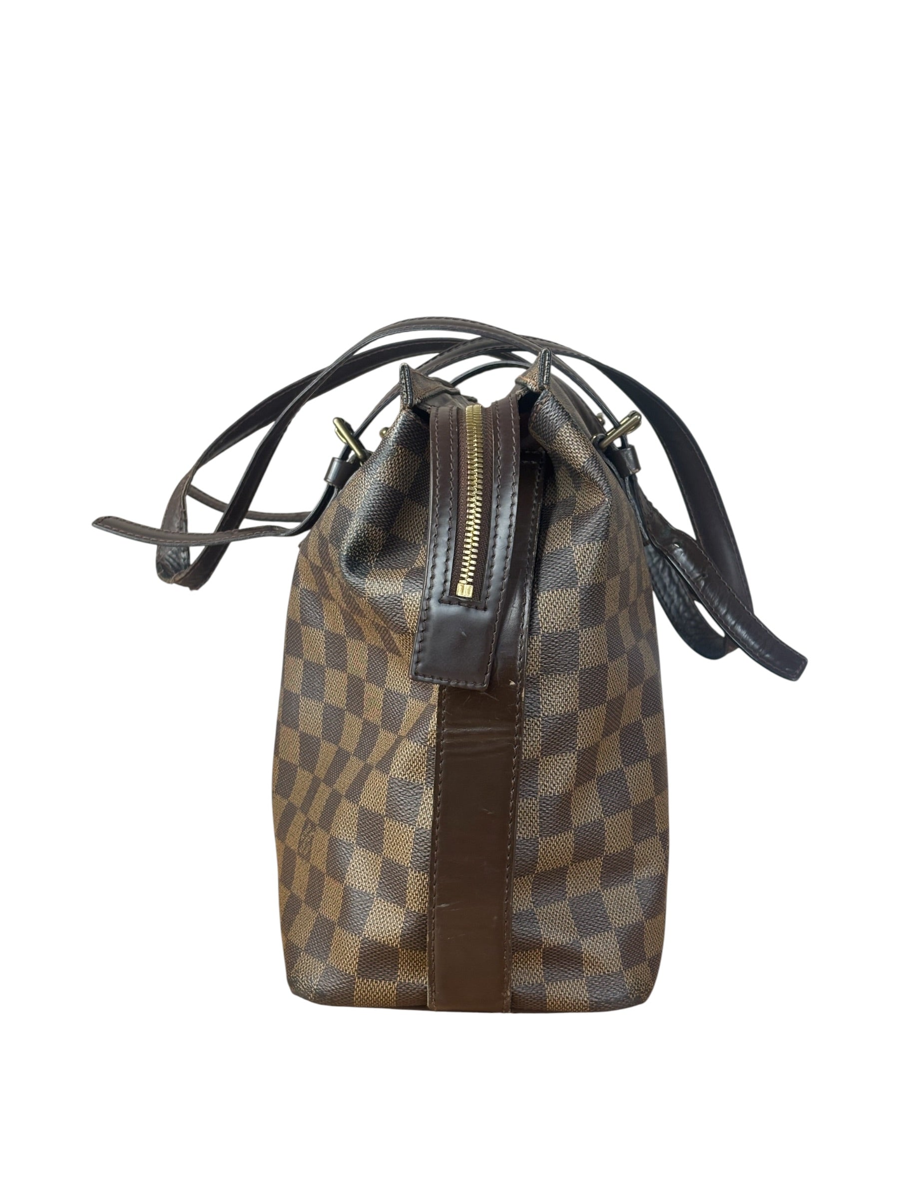 Louis Vuitton Damier Ebene Columbine Shoulder/Tote Bag