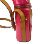 Louis Vuitton Vintage Fuchsia Pink Vernis Sullivan Verrical Crossbag