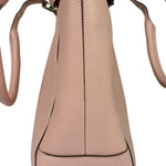 Salvatore Ferragamo Pink Saffiano Leather Shoulder Bag