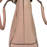 Salvatore Ferragamo Pink Saffiano Leather Shoulder Bag