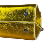 Christian Dior Diorever Metallic Gold Small 2Way Handbag