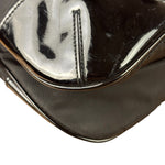 Prada Patent-Trimmed Nylon Crossbody Bag