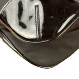 Prada Patent-Trimmed Nylon Crossbody Bag